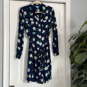 Draper James magnolia shirt dress